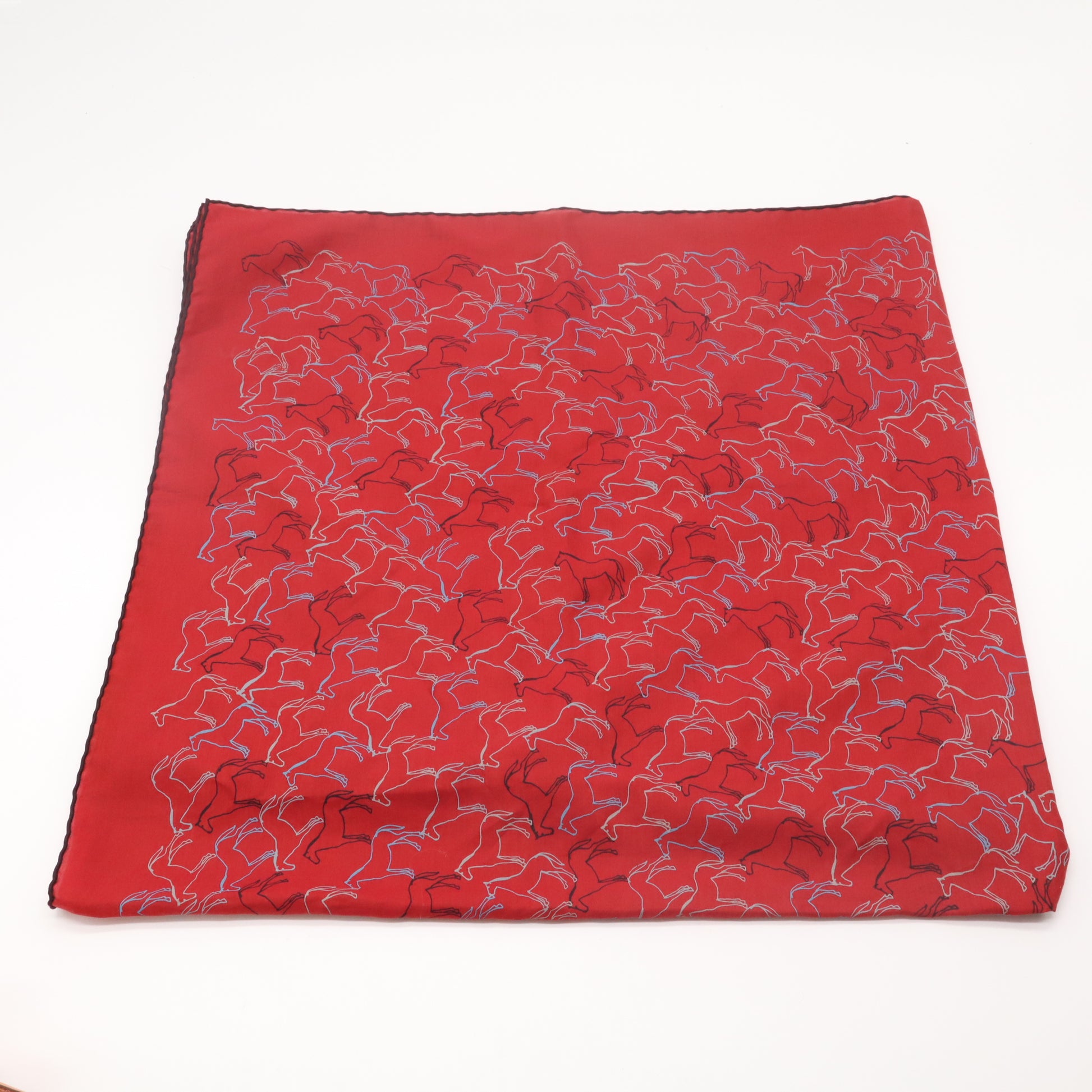 Hermès silk scarf W22234