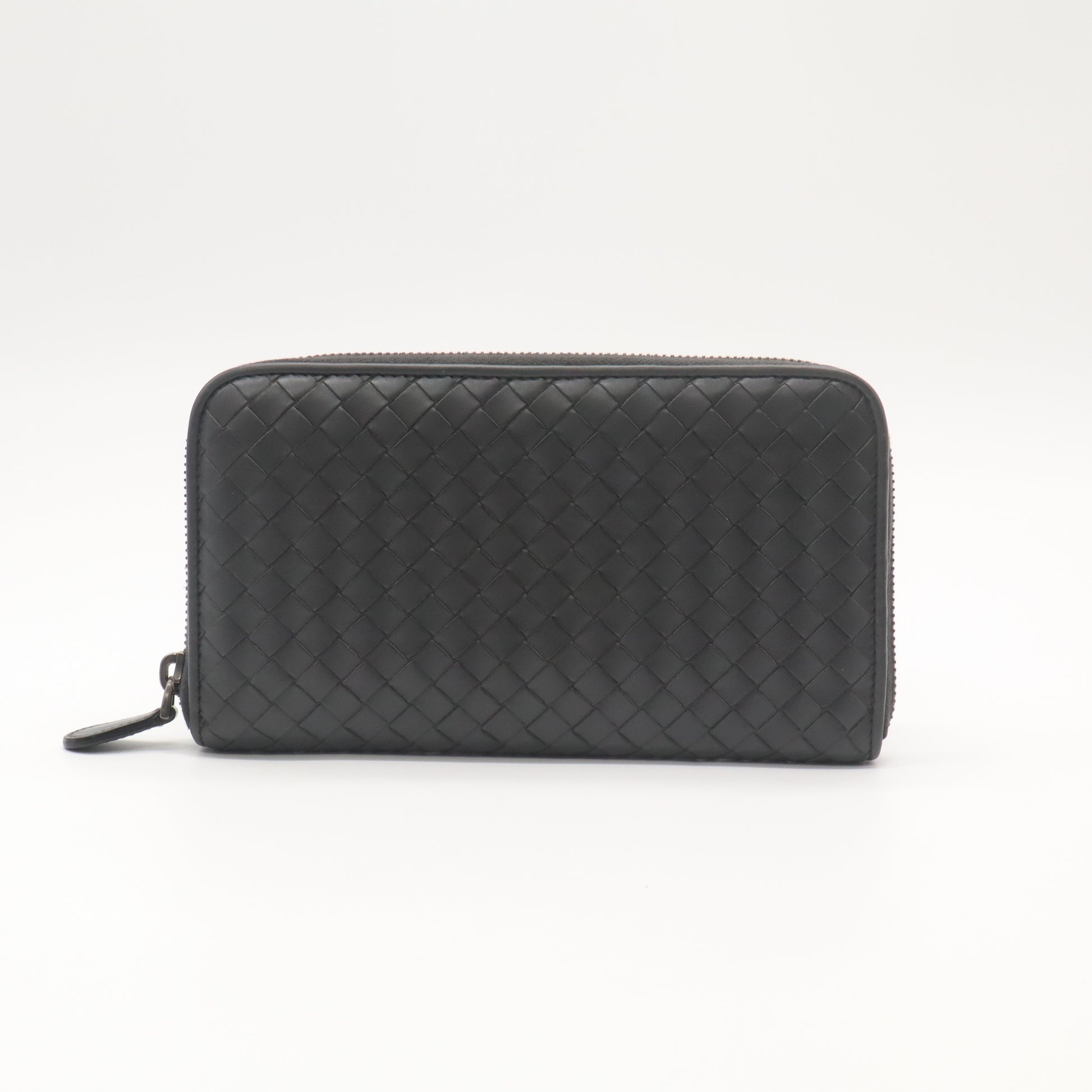 Bottega Veneta Intrecciato Nappa Zip Around Wallet W22321