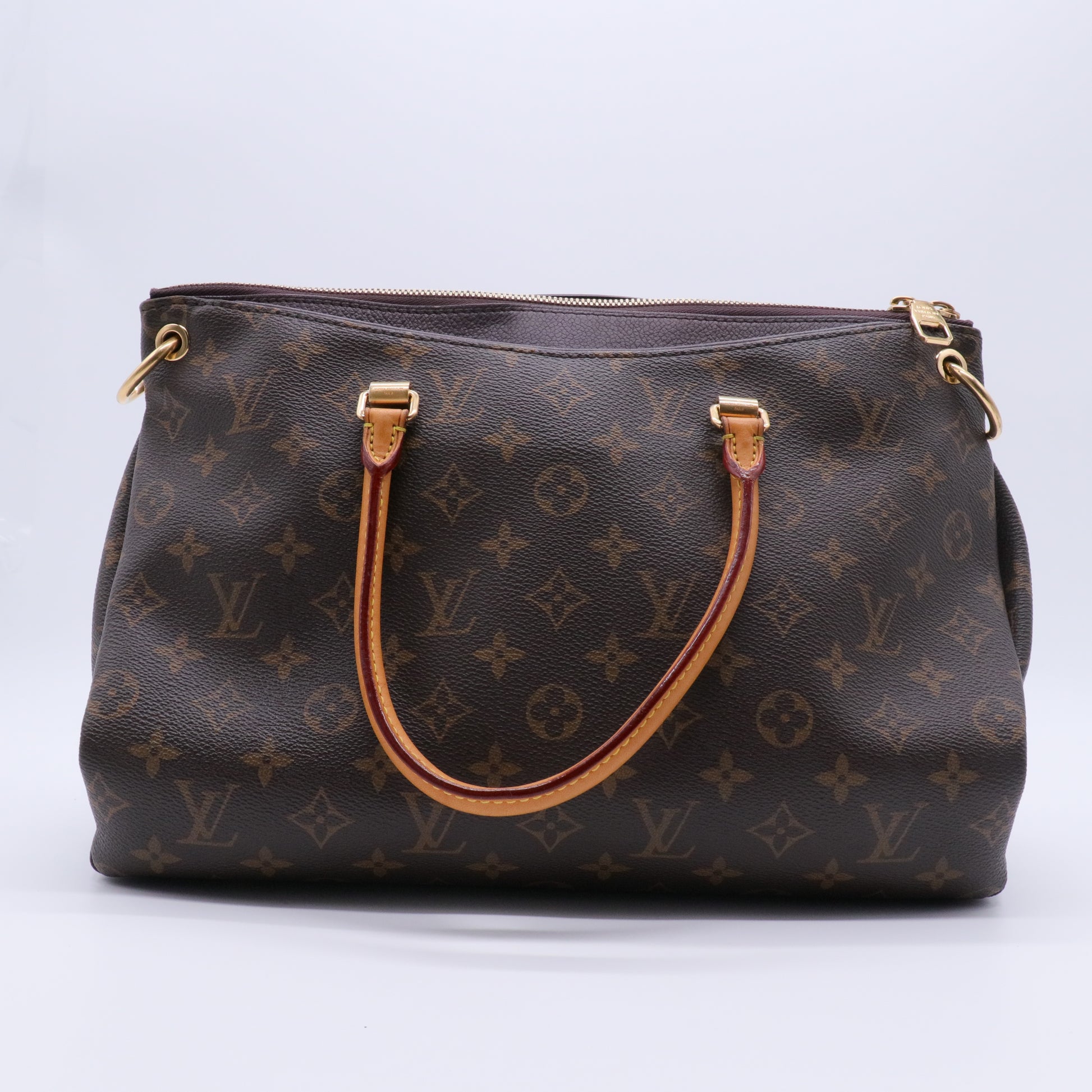 Grape Monogram Canvas Pallas Bag