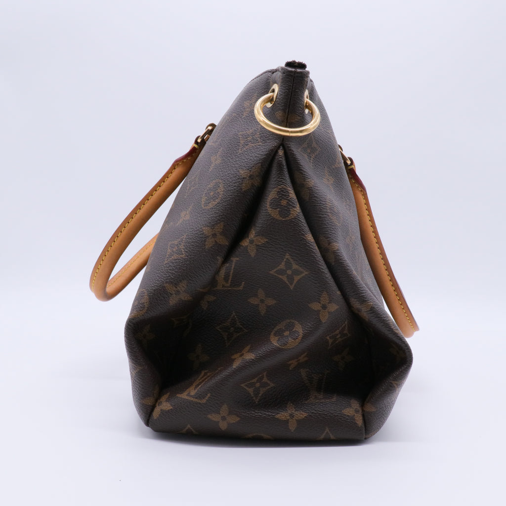 Grape Monogram Canvas Pallas Bag