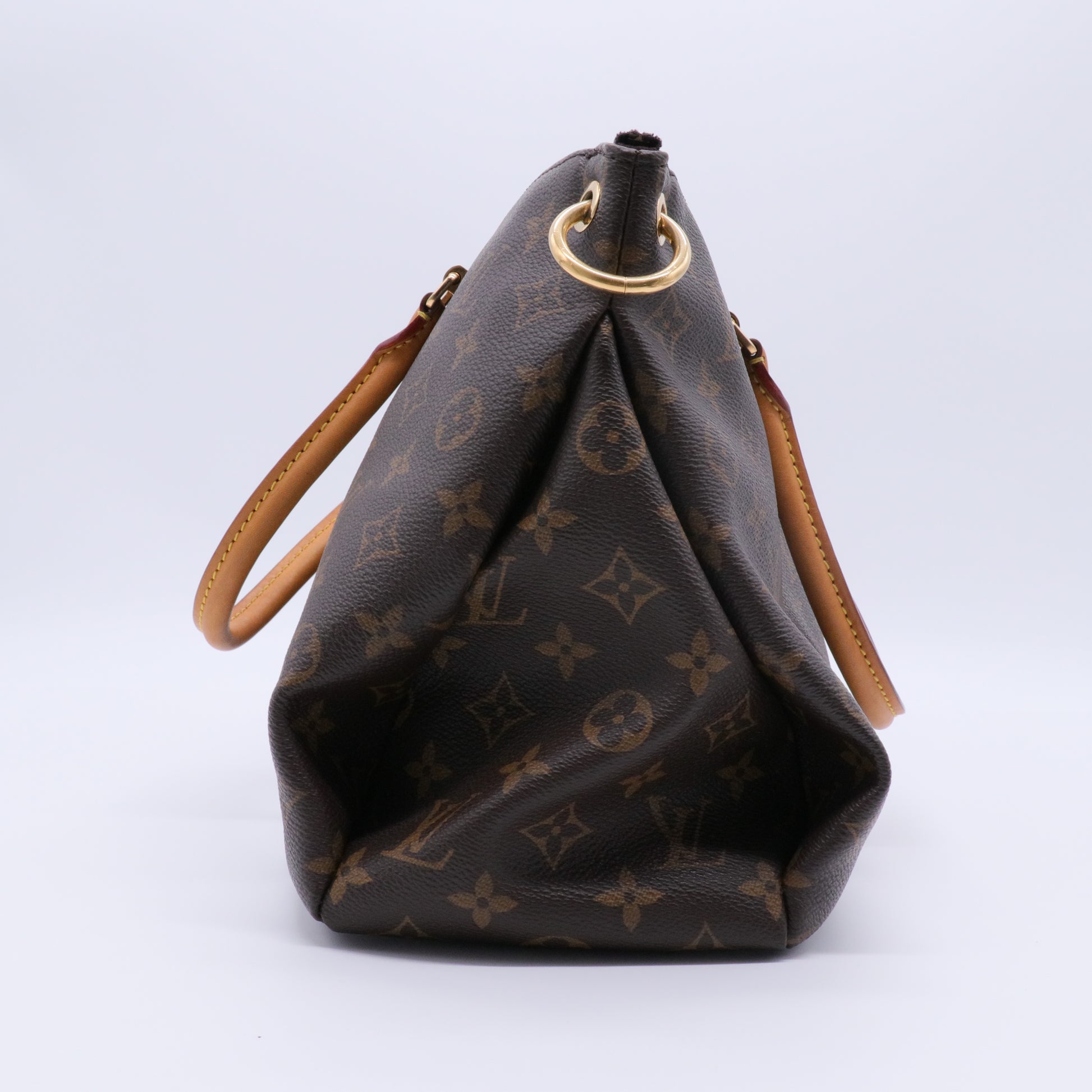 Grape Monogram Canvas Pallas Bag
