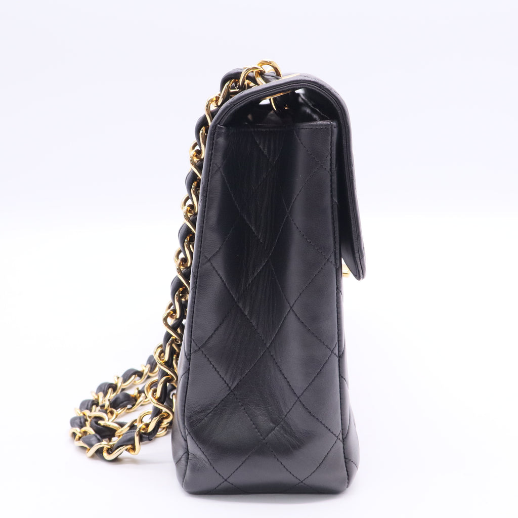Chanel Vintage Classic Single Flap Bag Quilted Lambskin B12378 twins