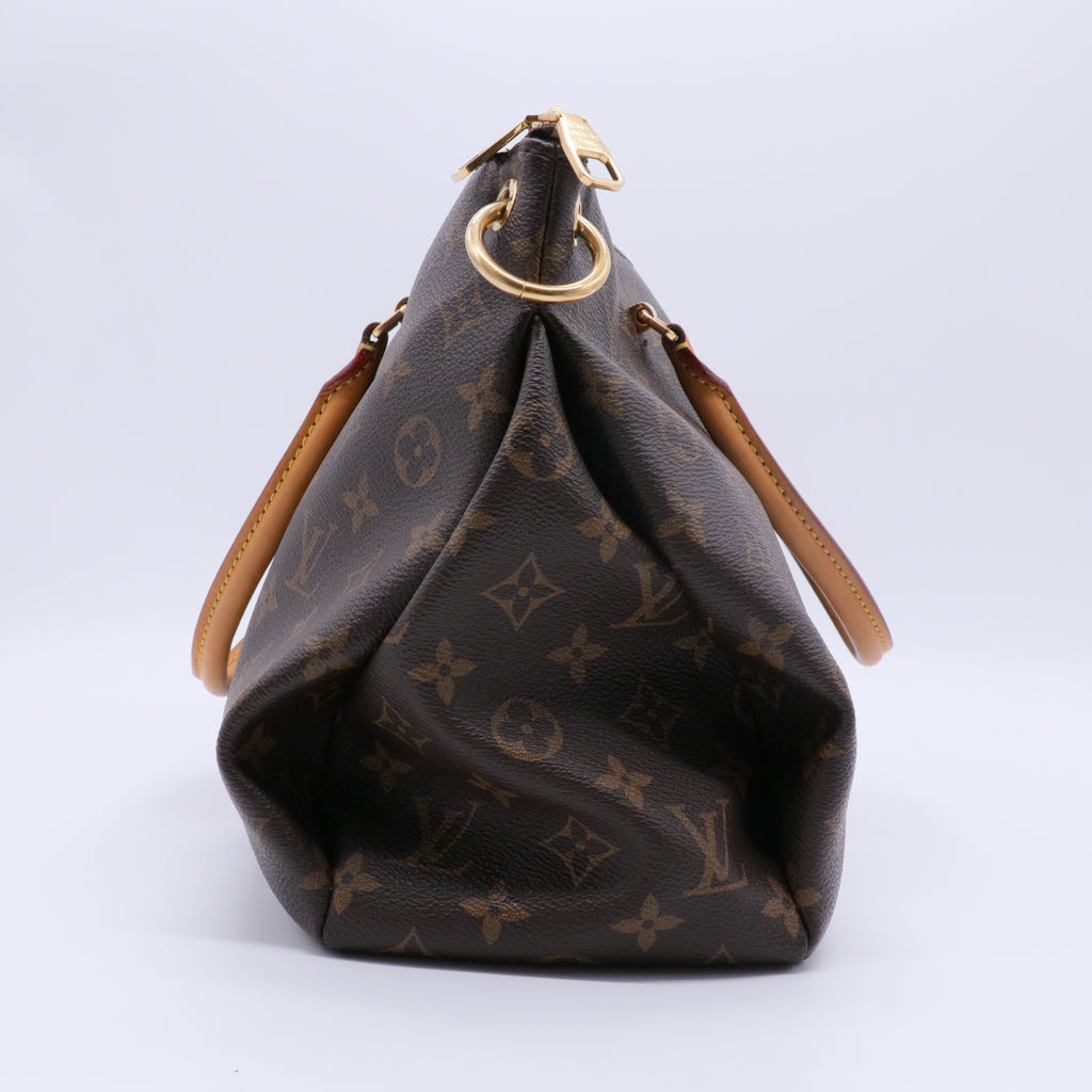 Grape Monogram Canvas Pallas Bag