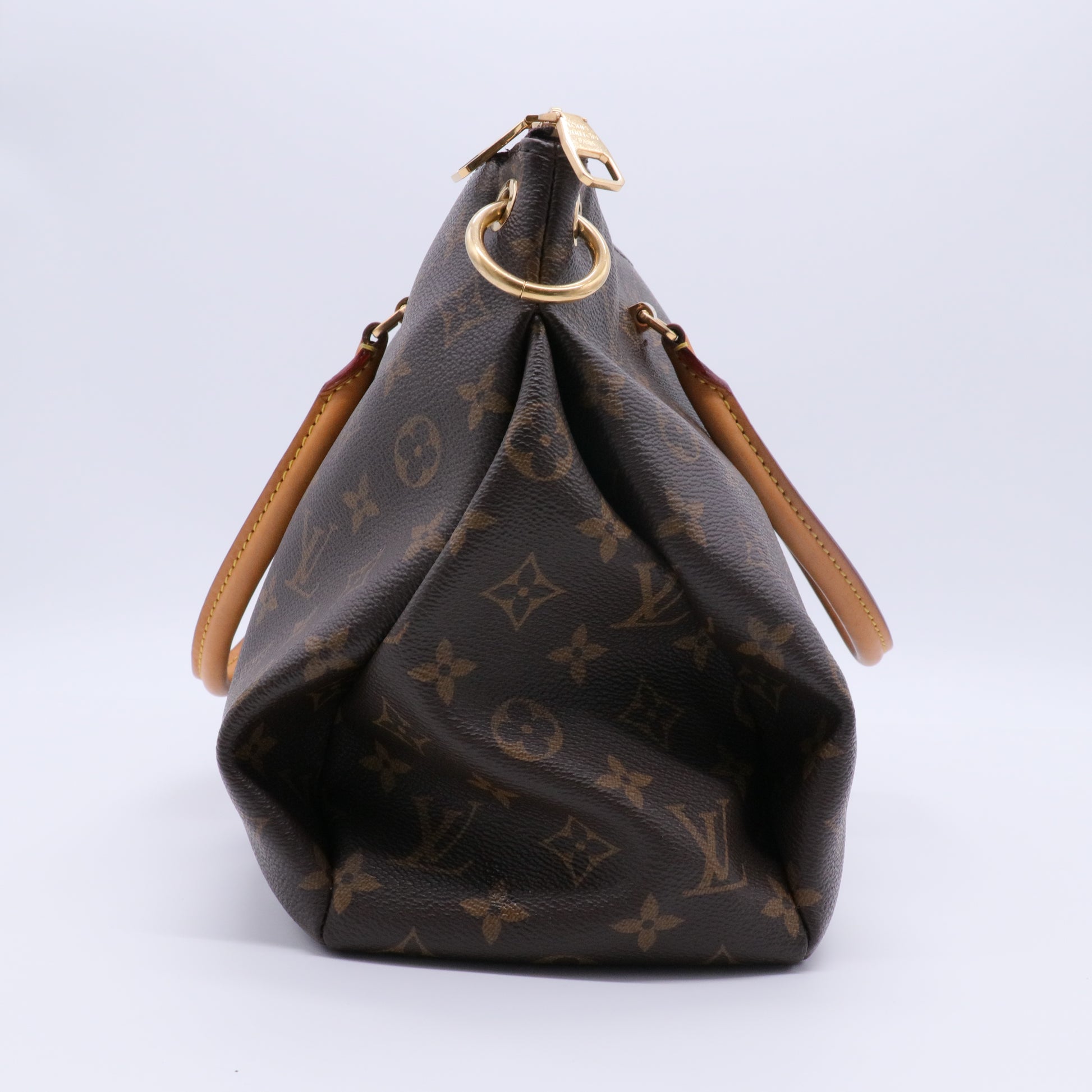 Grape Monogram Canvas Pallas Bag