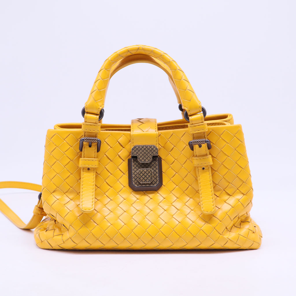 Intrecciato Small Roma Tote