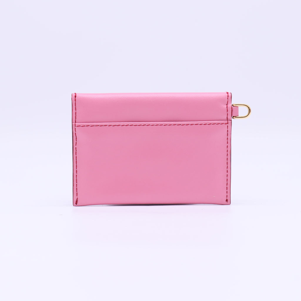 Miu Miu Trifold Short Wallet Pink and Red W22252