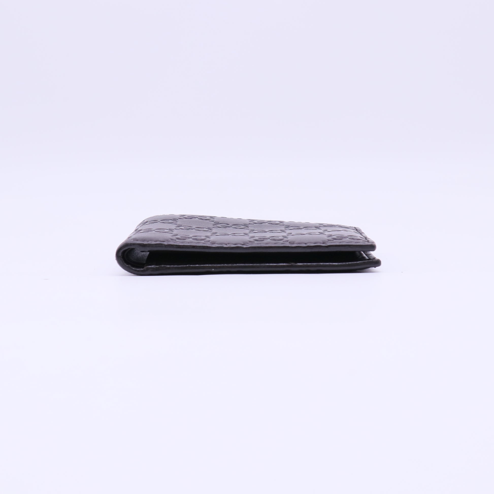 Gucci Signature Leather Bifold Wallet Black W22292