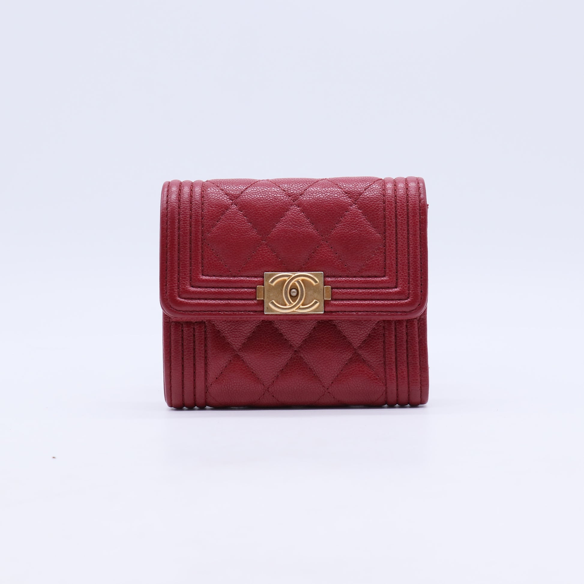Chanel Boy Chanel Small Flap Wallet W20808