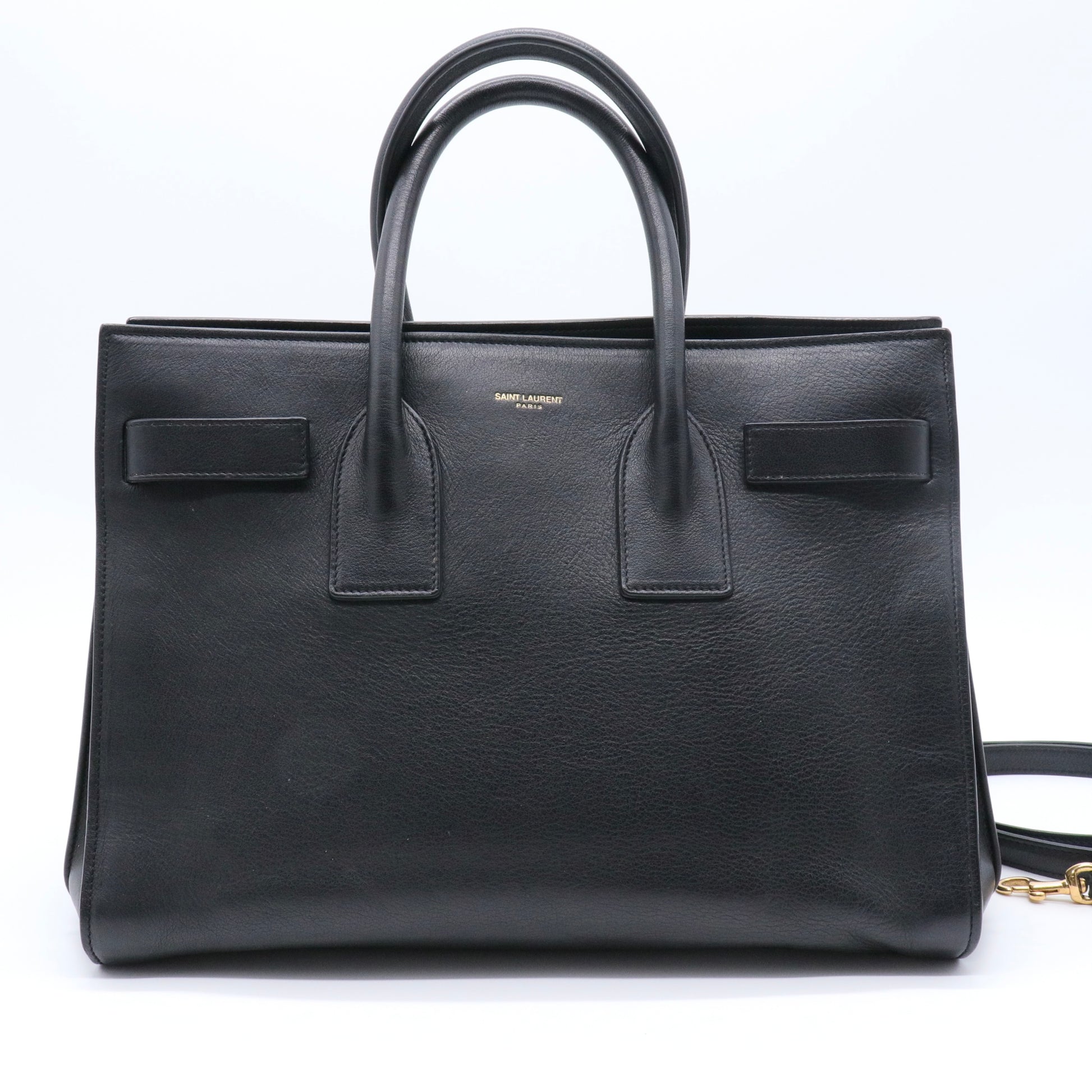 Calfskin Small Sac De Jour Black twins