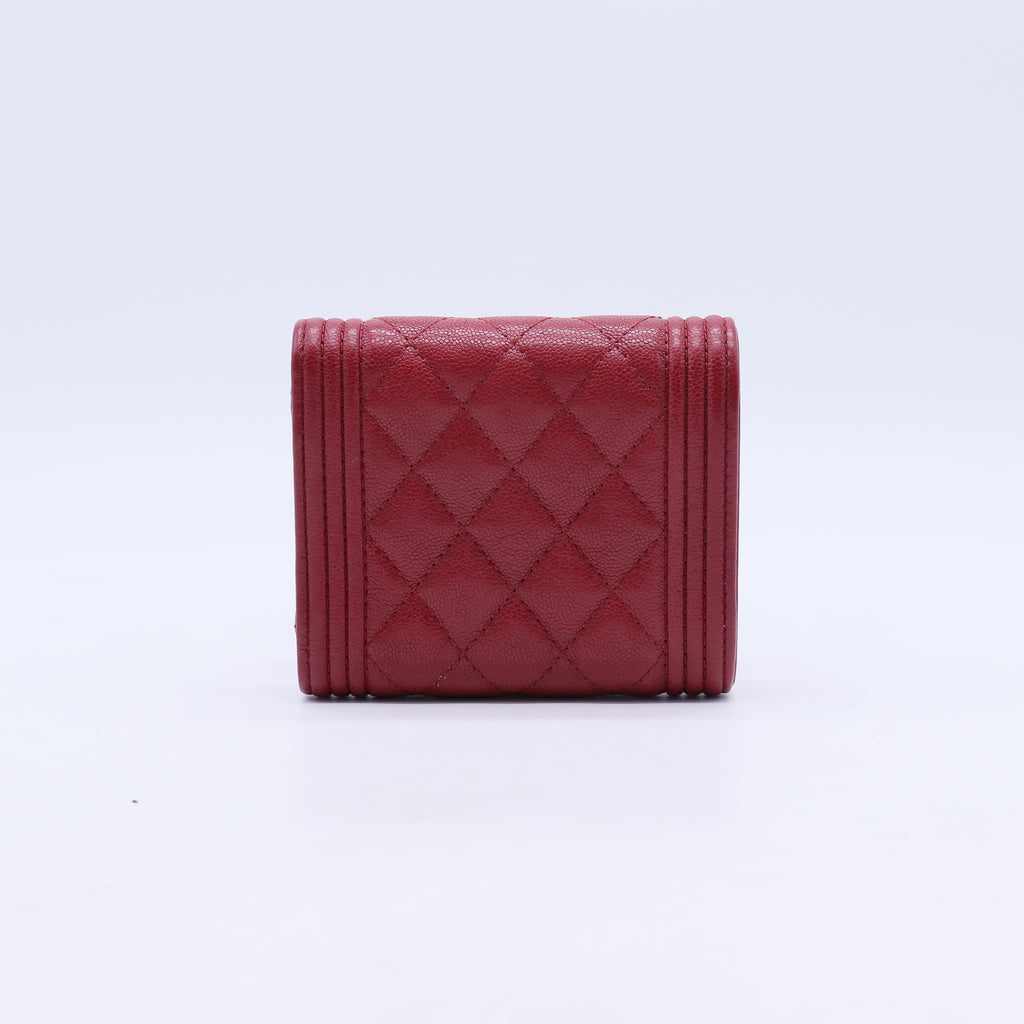 Chanel Boy Chanel Small Flap Wallet W20808