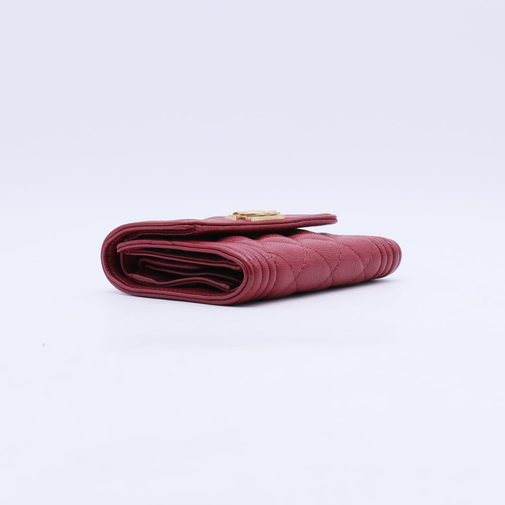 Chanel Boy Chanel Small Flap Wallet W20808