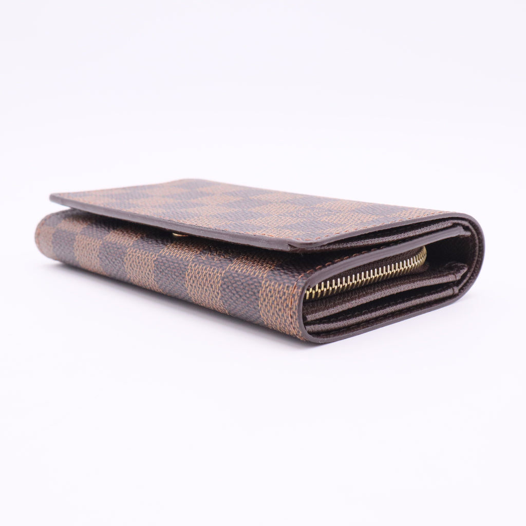 Damier Ebene wallet card case