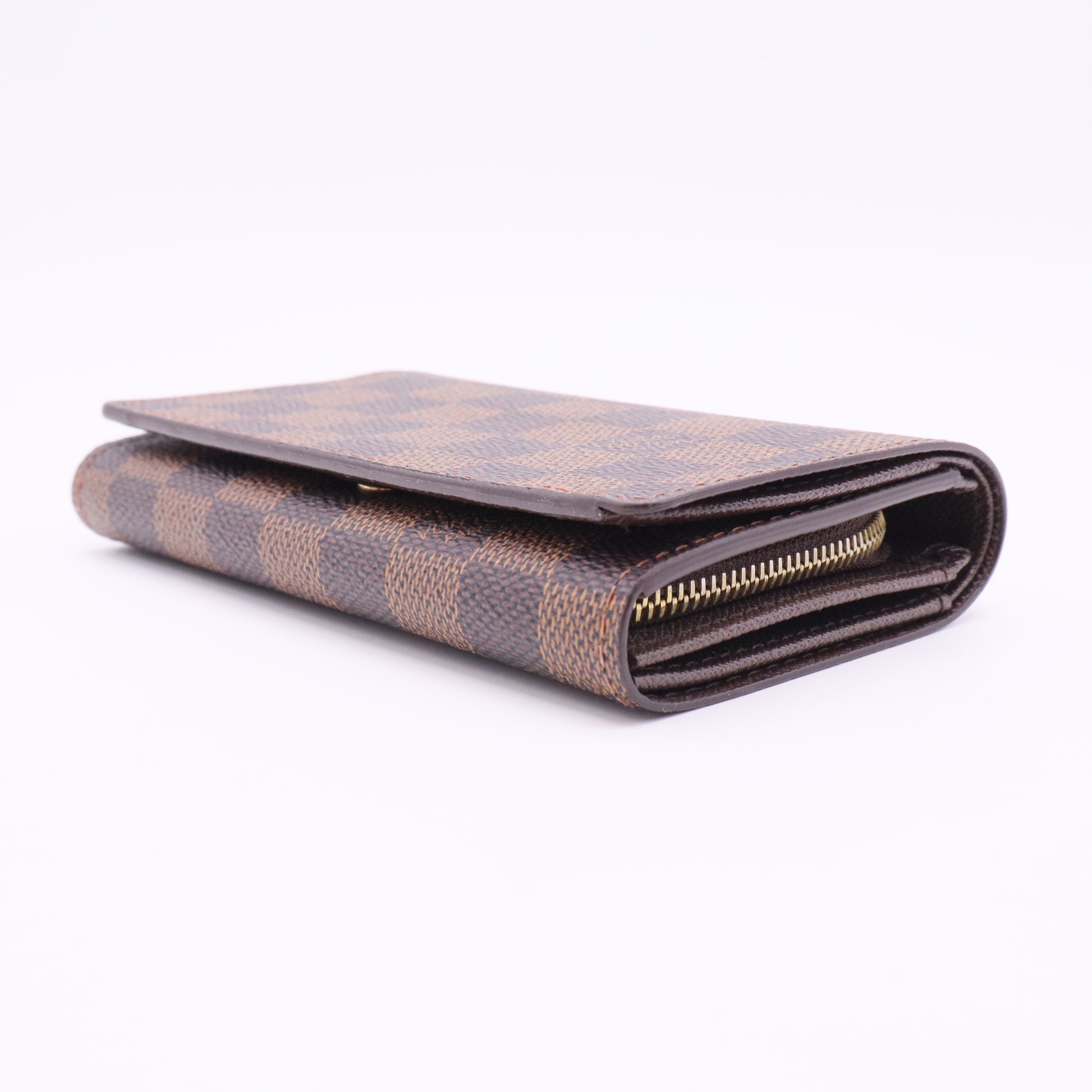 Damier Ebene wallet card case