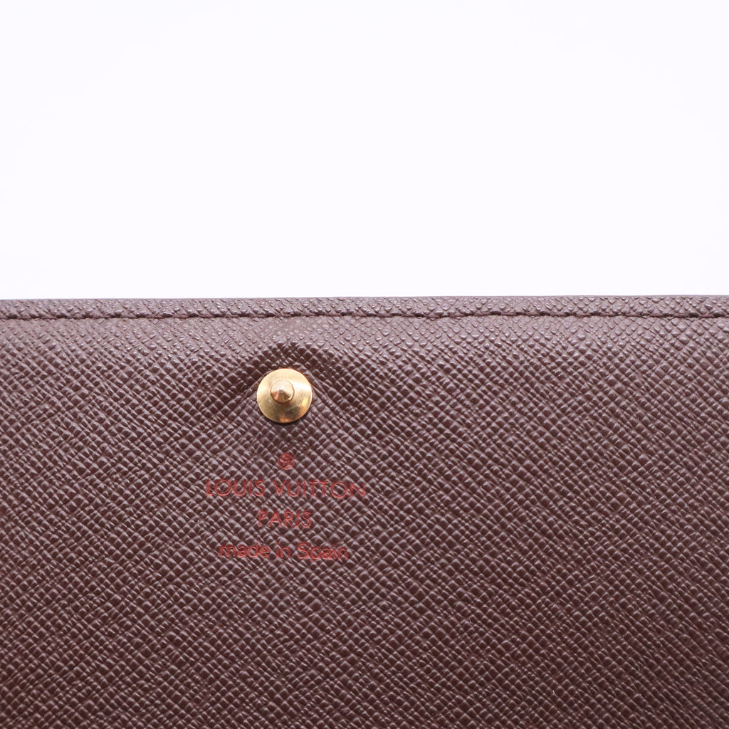 Damier Ebene wallet card case