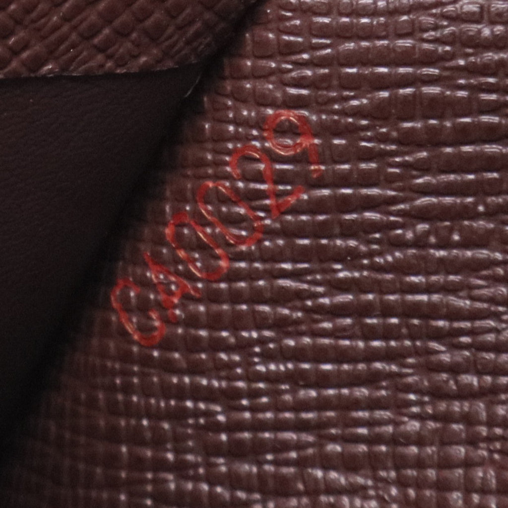Damier Ebene wallet card case