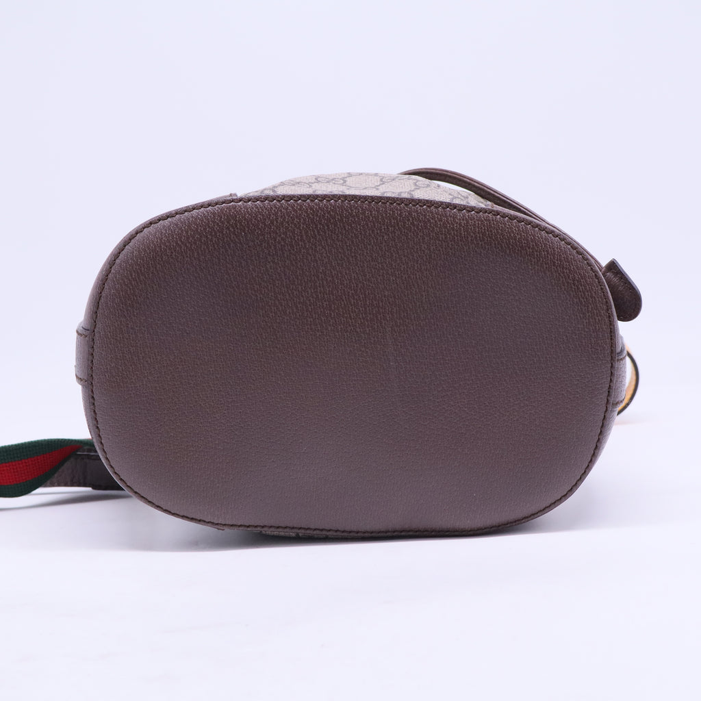 Neo Drawstring Bucket Backpack GG Coated Canvas Mini B20668