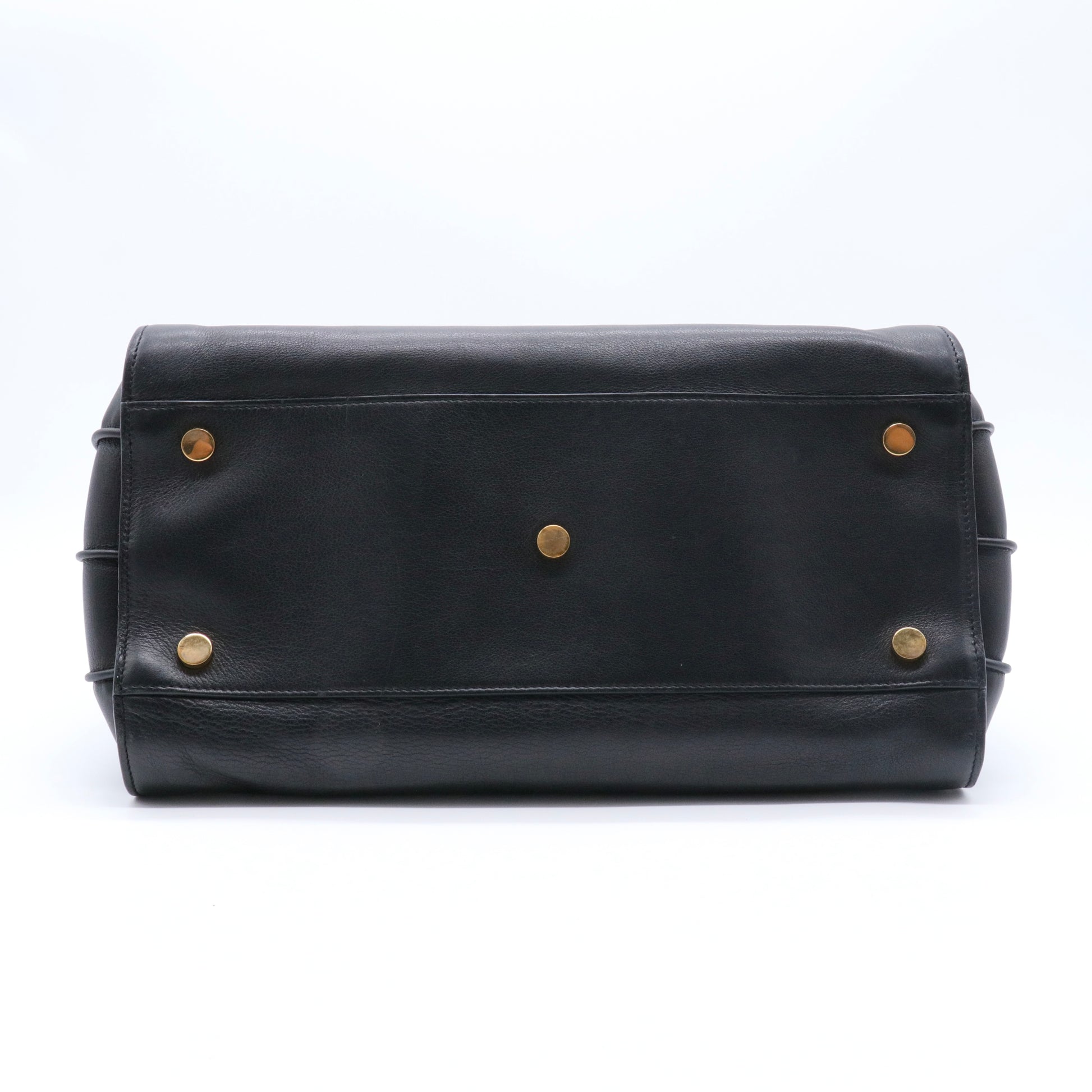 Calfskin Small Sac De Jour Black twins