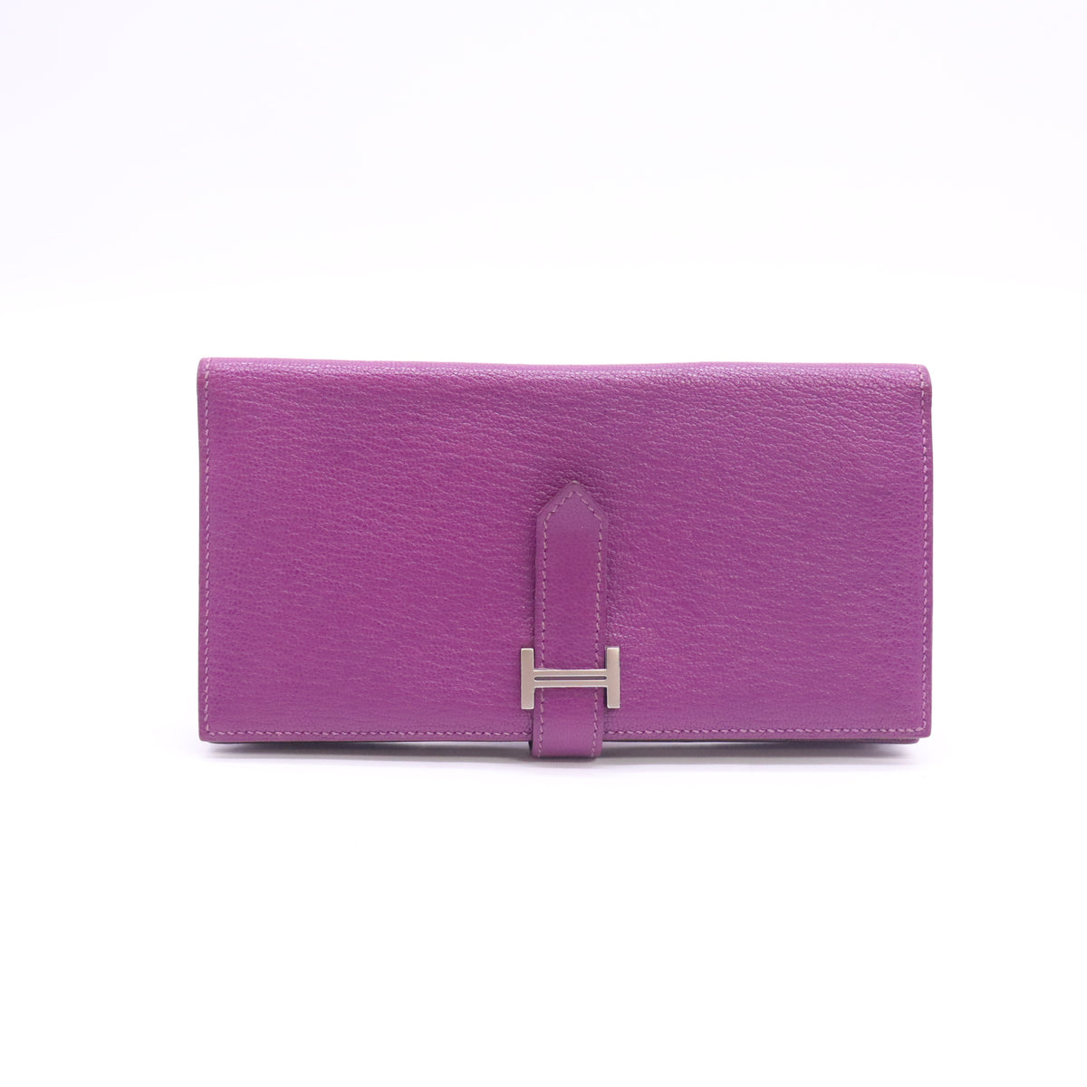 Hermes Epsom Bearn Gusset Wallet Tosca W23431