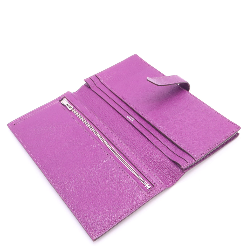 Hermes Epsom Bearn Gusset Wallet Tosca W23431