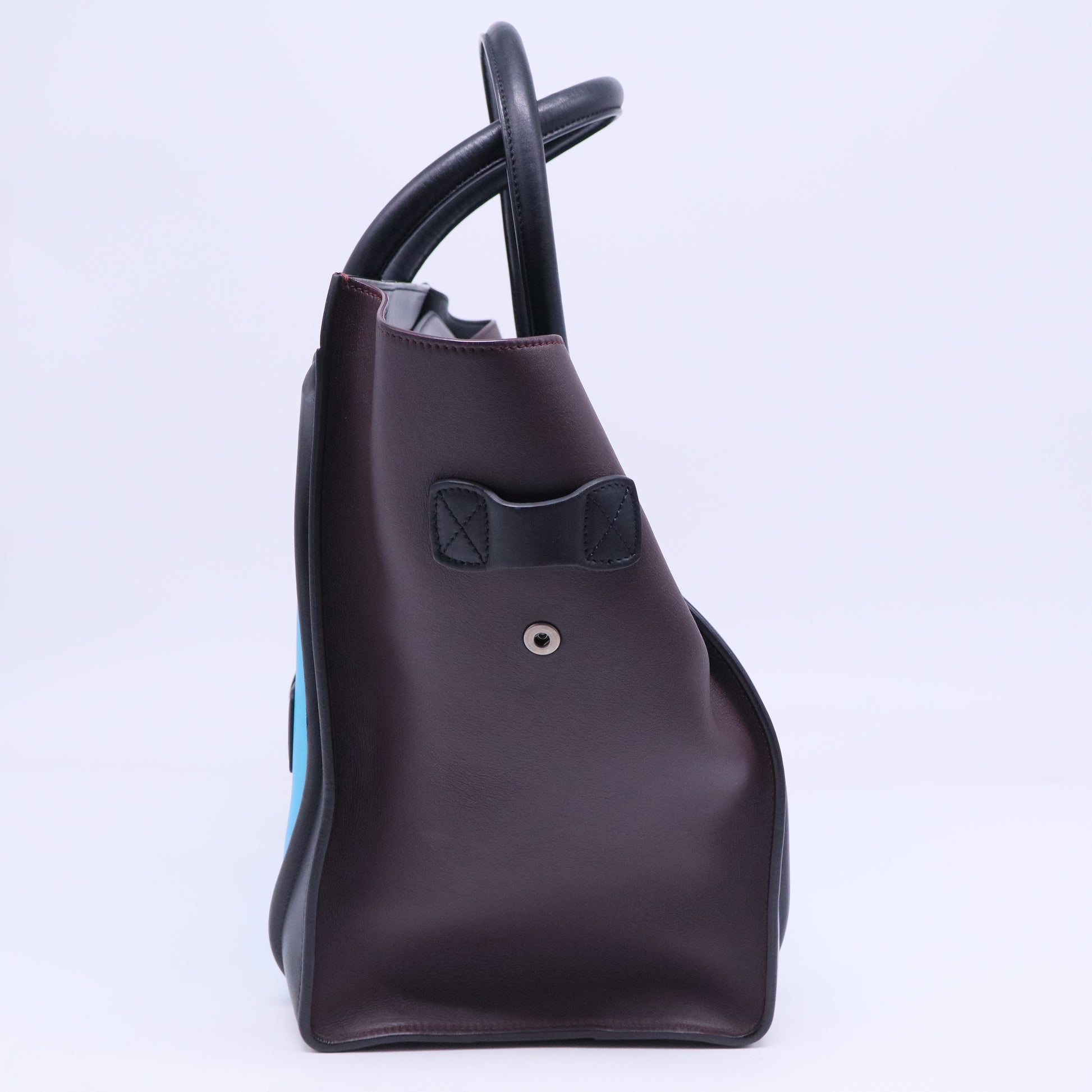 Celine Tri-Color Leather Luggage Tote Bag B20857