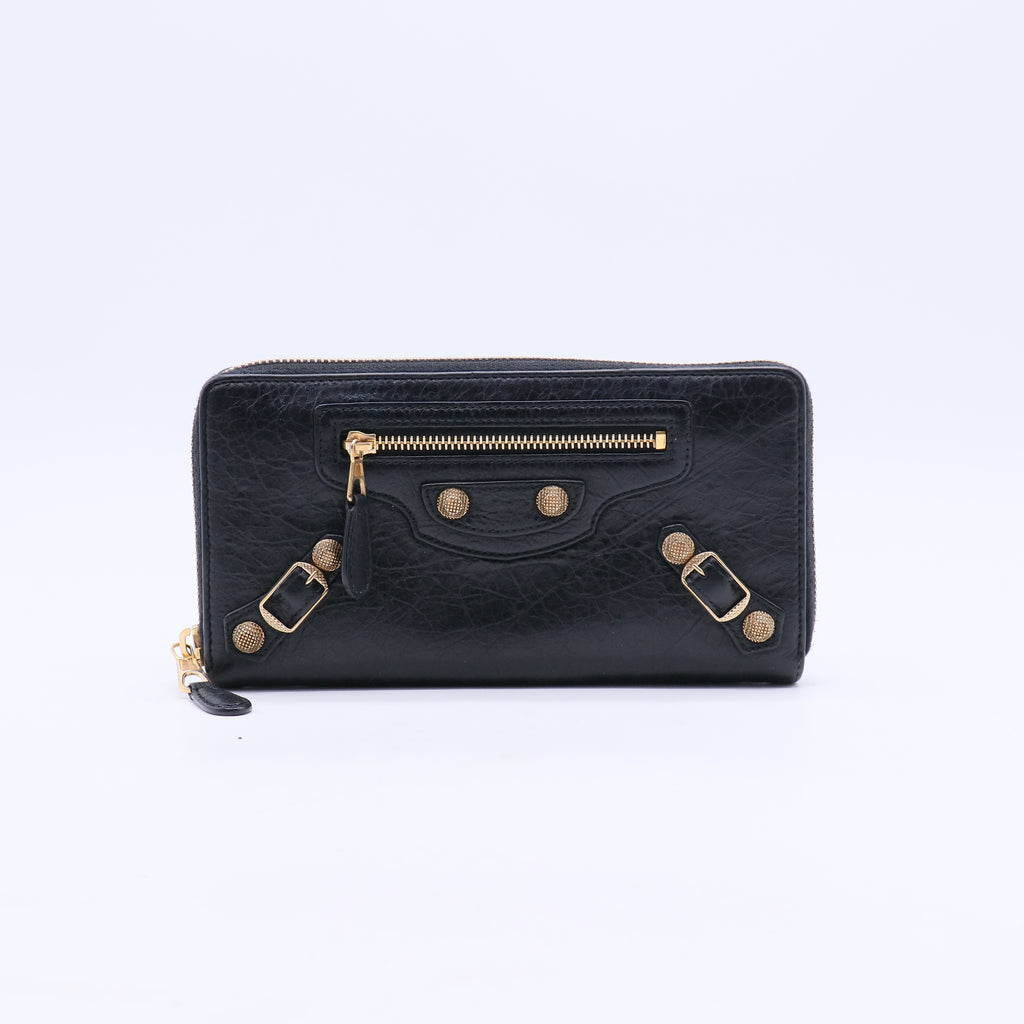 Balenciaga Motocross Gaint 12 Continental Wallet W20991