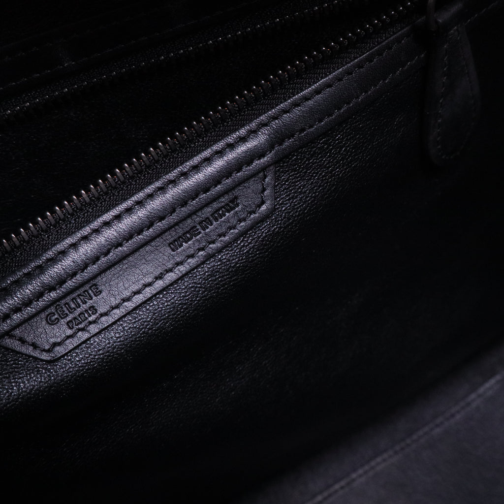 Celine Tri-Color Leather Luggage Tote Bag B20857