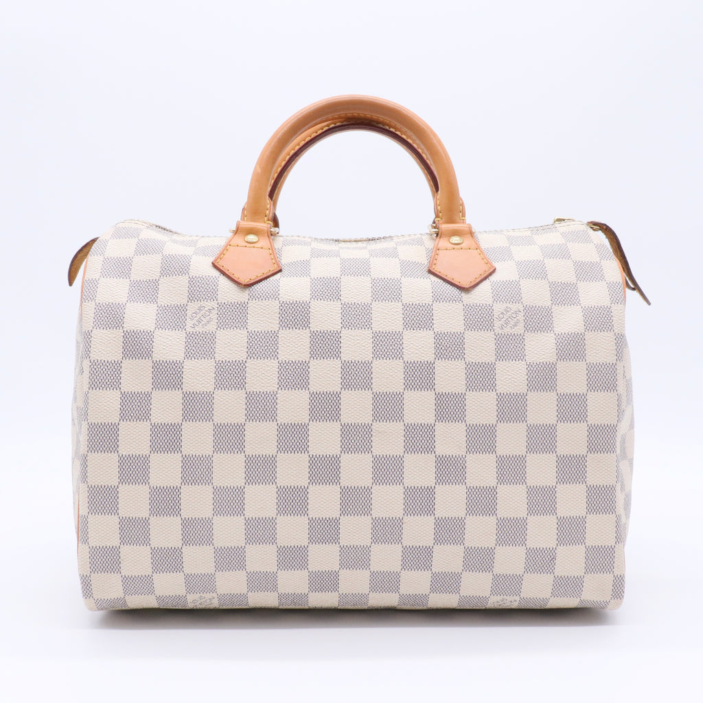 Damier Azur Speedy 30 twins