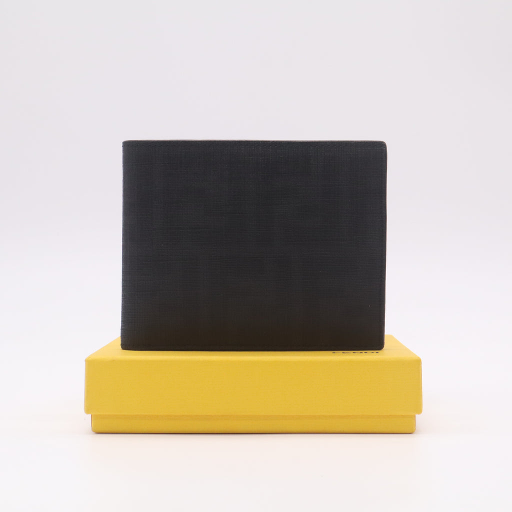 Fendi FF Motif Embossed Leather Bi-Fold Wallet W22317