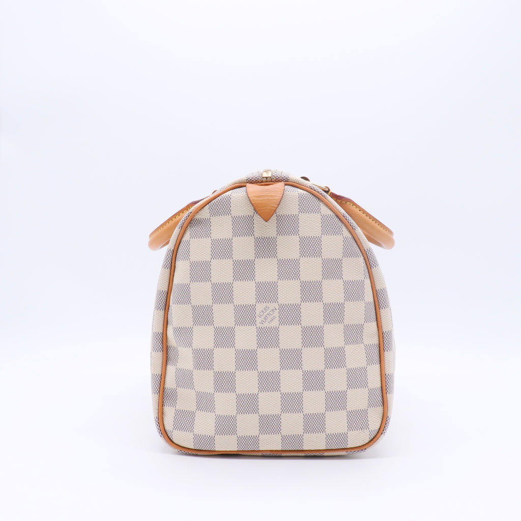 Damier Azur Speedy 30 twins