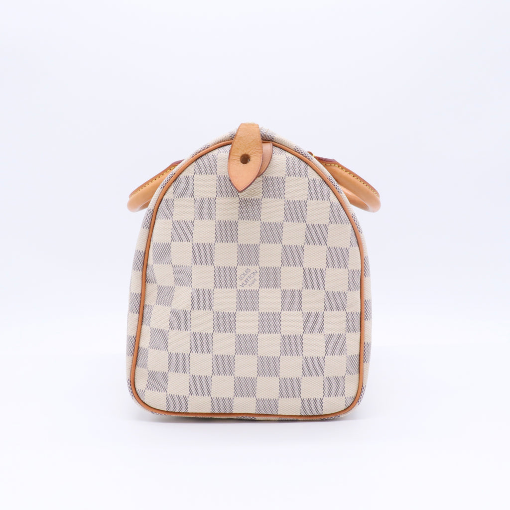 Damier Azur Speedy 30 twins