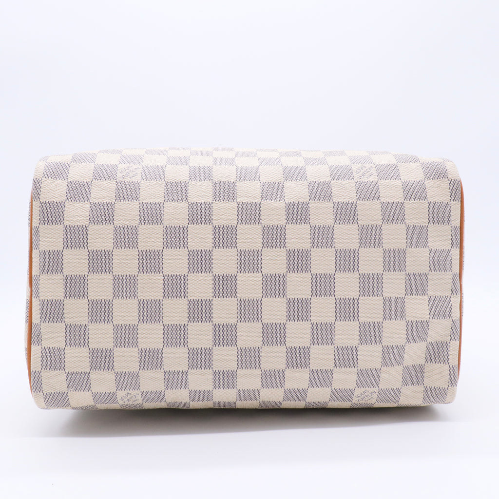 Damier Azur Speedy 30 twins