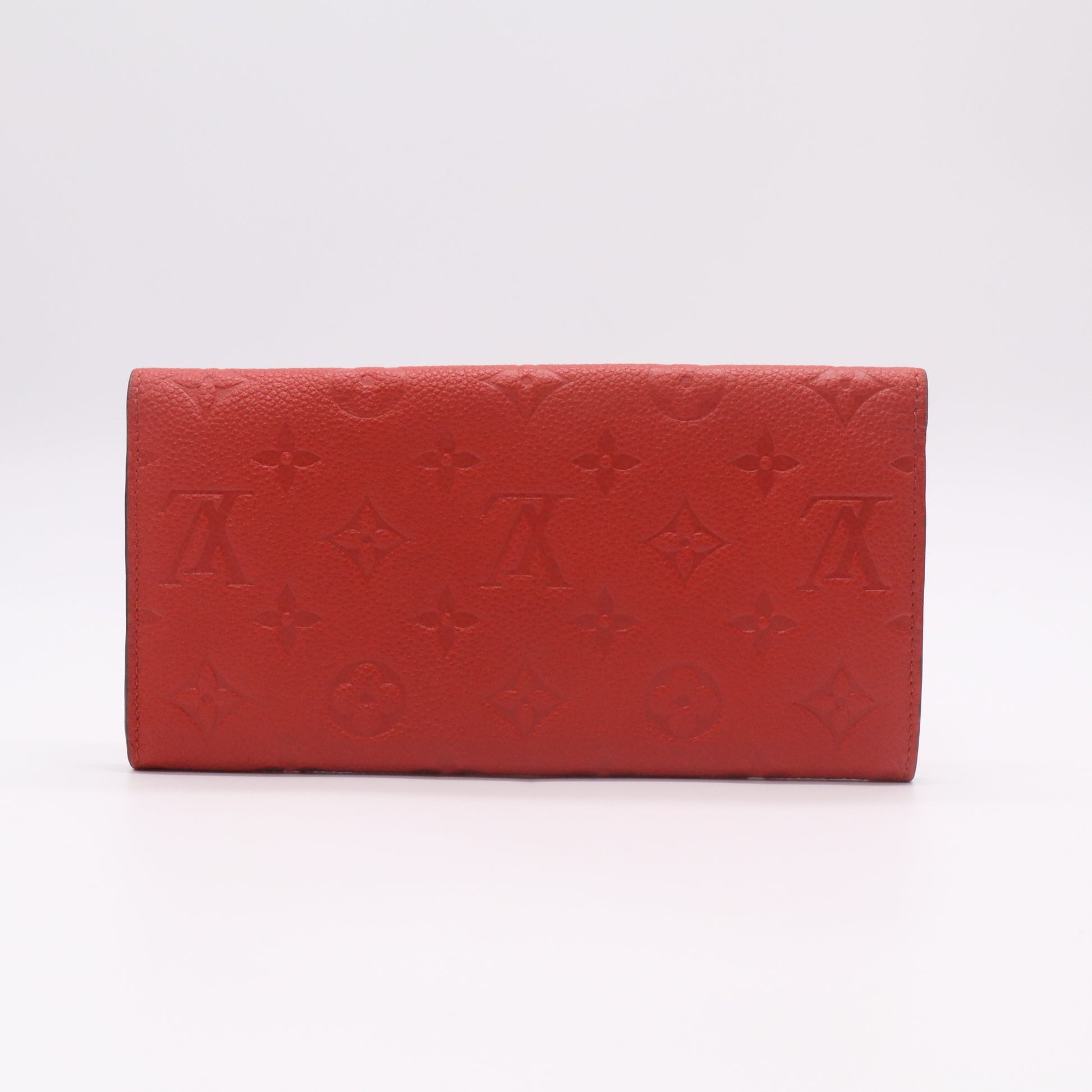 Louis Vuitton Orient Monogram Empreinte Leather Curieuse Wallet W22386