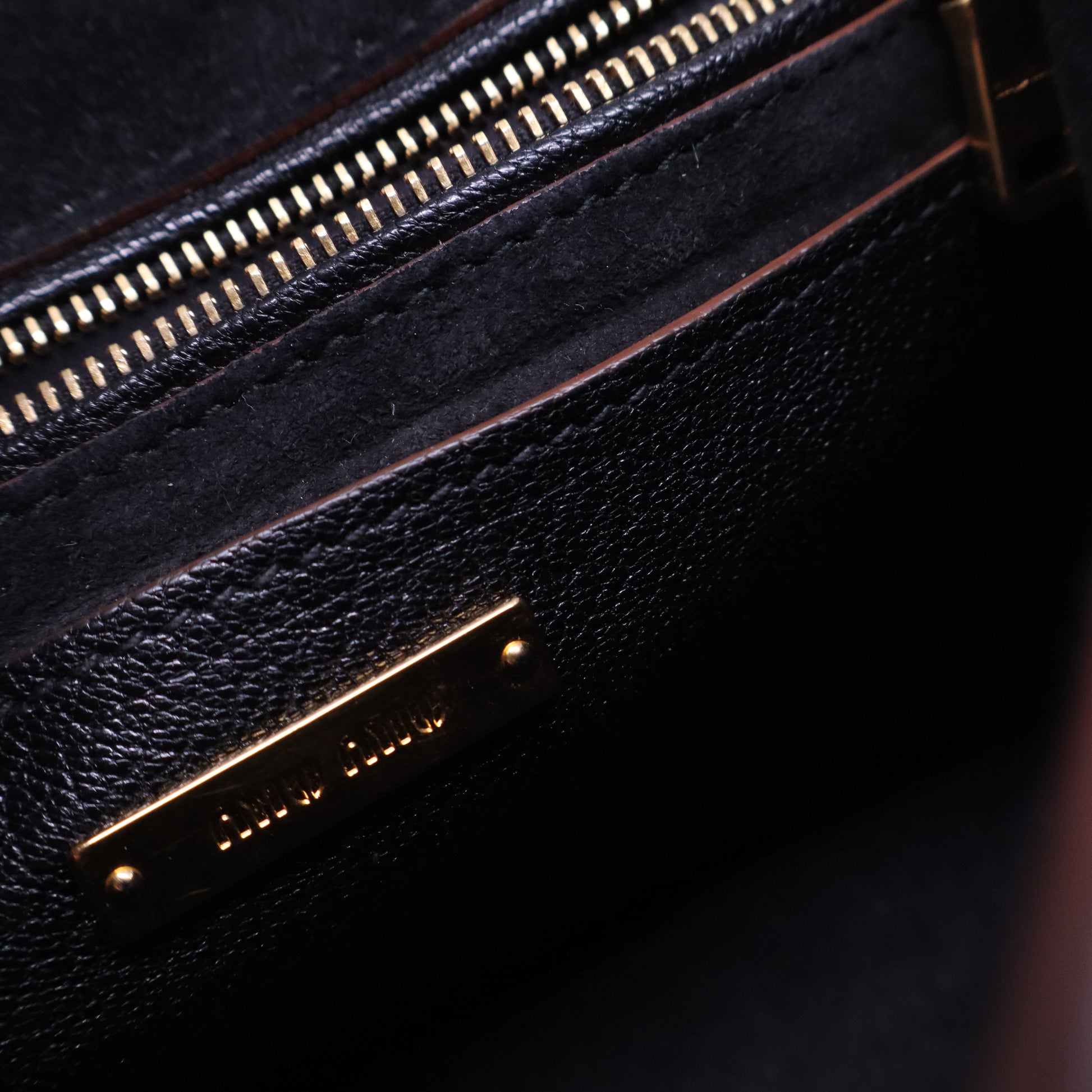 Madras Crystal Buckle Shoulder Bag Leather Small B20810