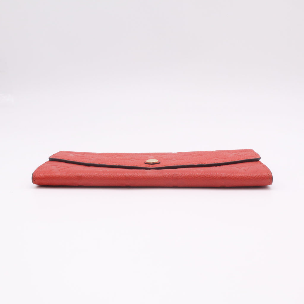 Louis Vuitton Orient Monogram Empreinte Leather Curieuse Wallet W22386