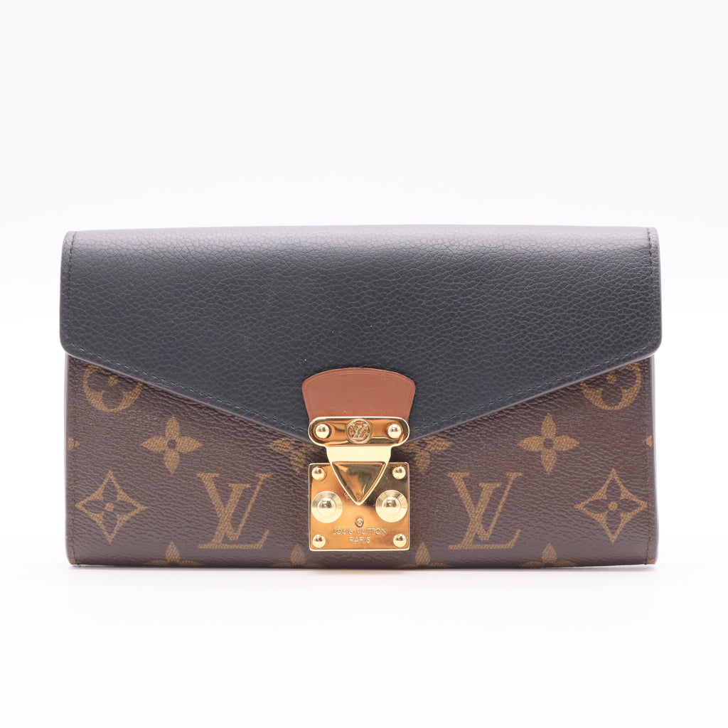 LV Monogram Pallas Wallet twins