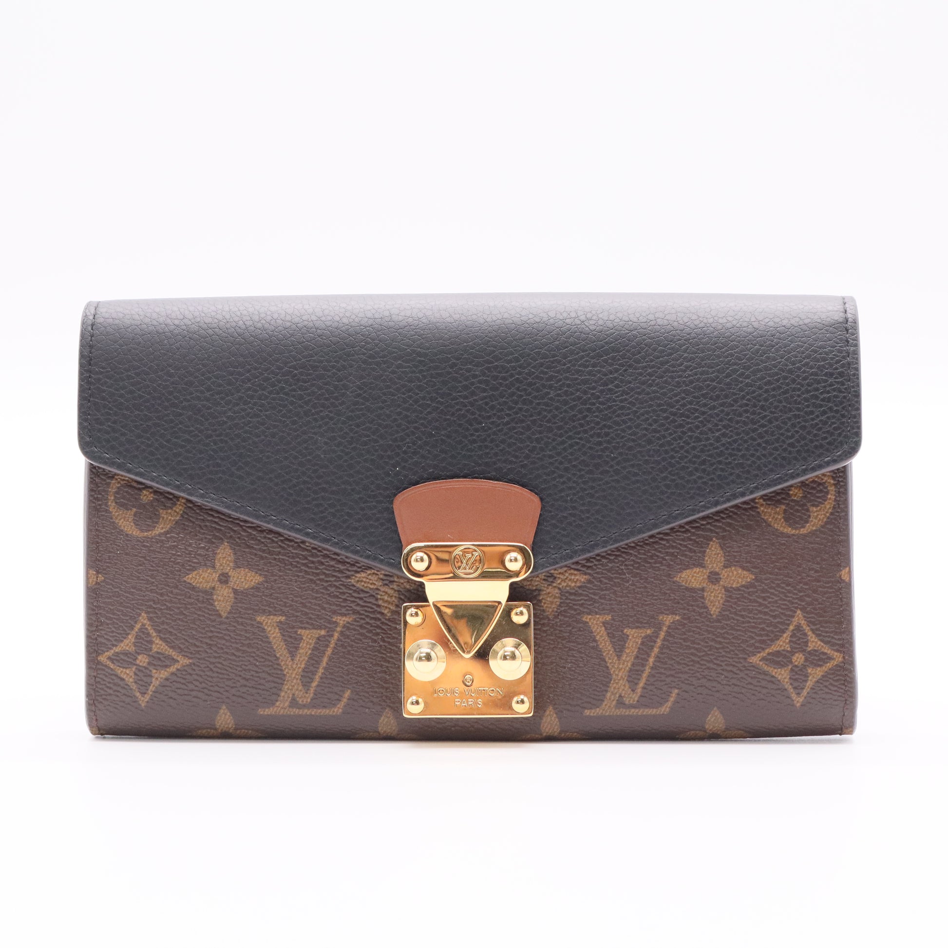 LV Monogram Pallas Wallet twins