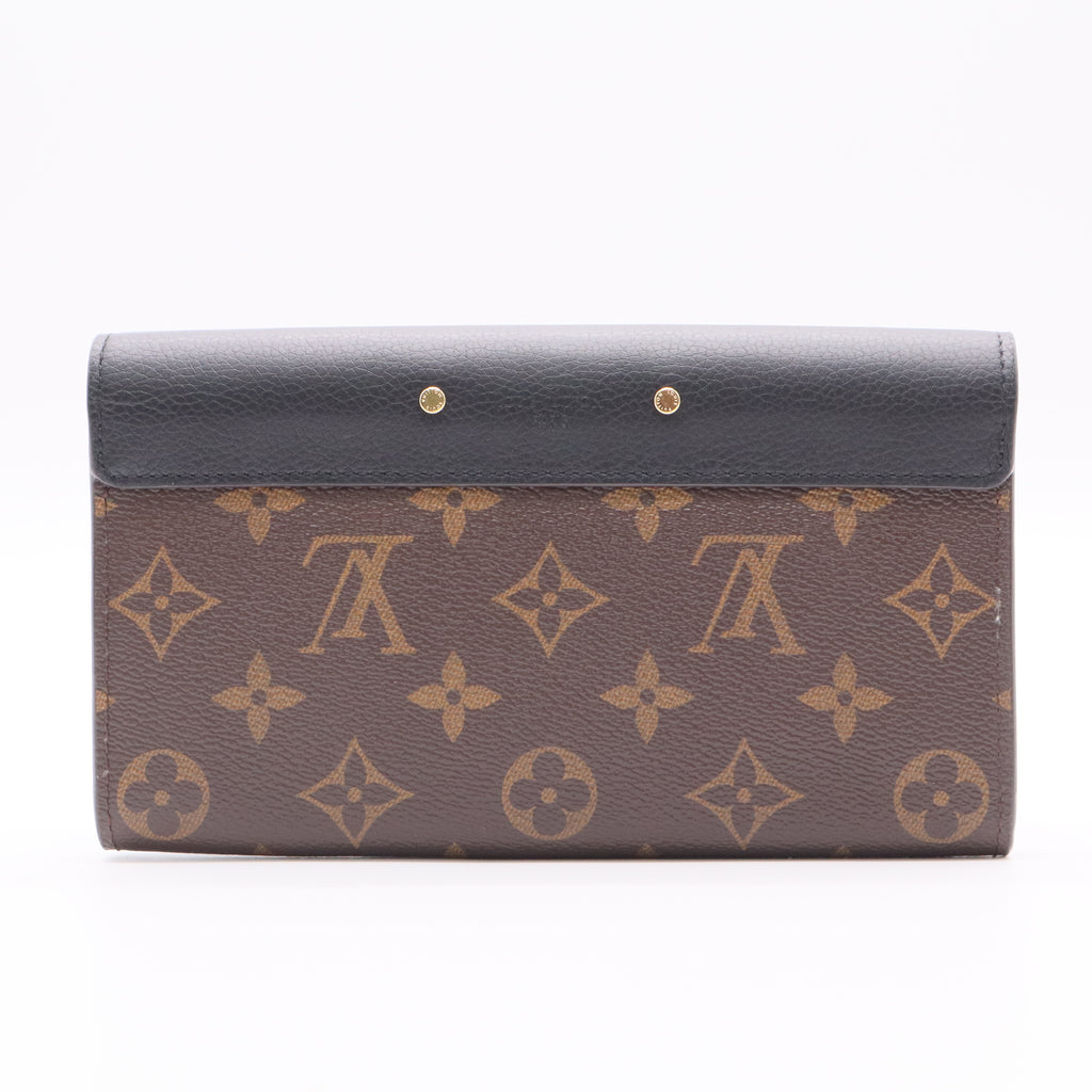 LV Monogram Pallas Wallet twins