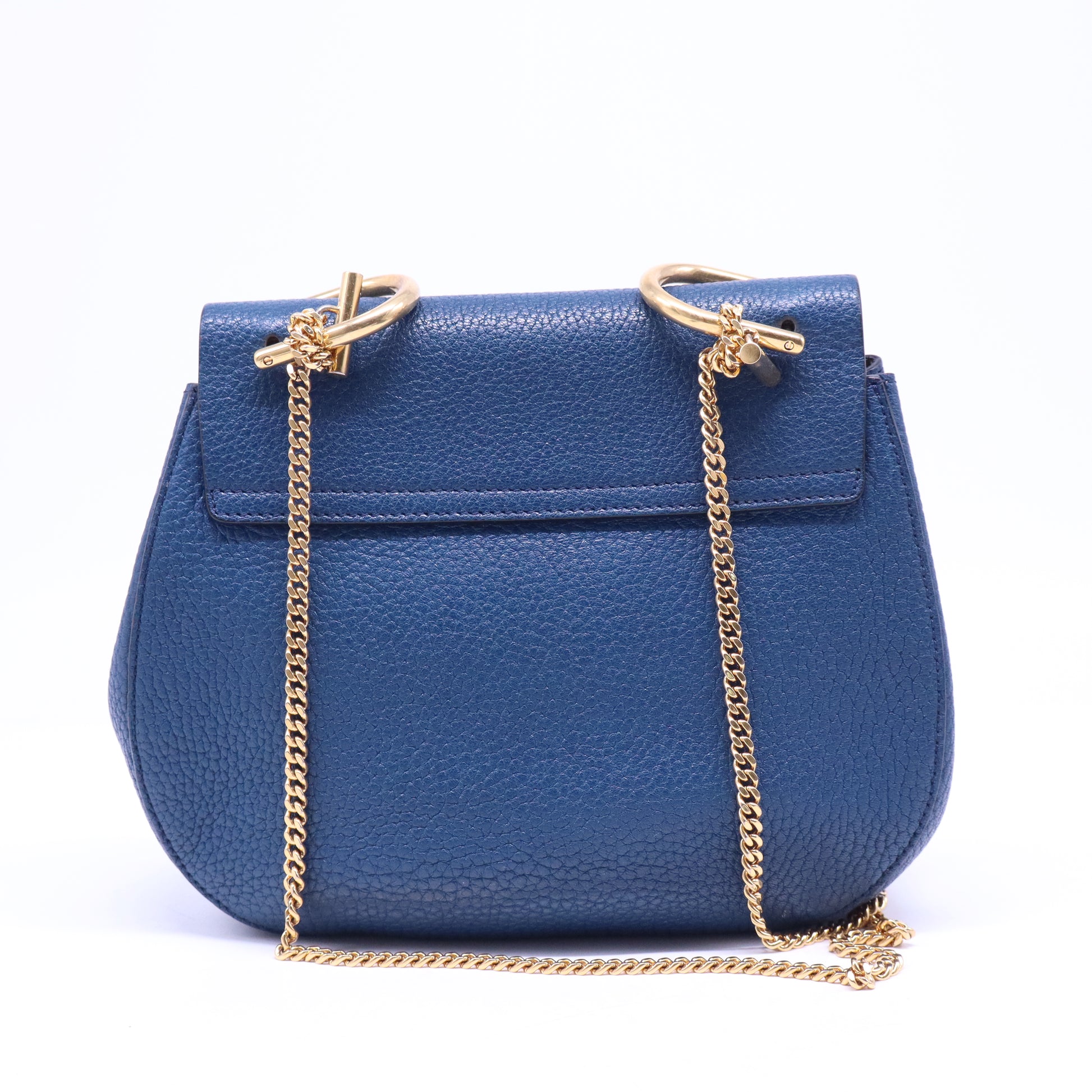 Chloe Textured Leather Small Drew Shoulder Bag B20989