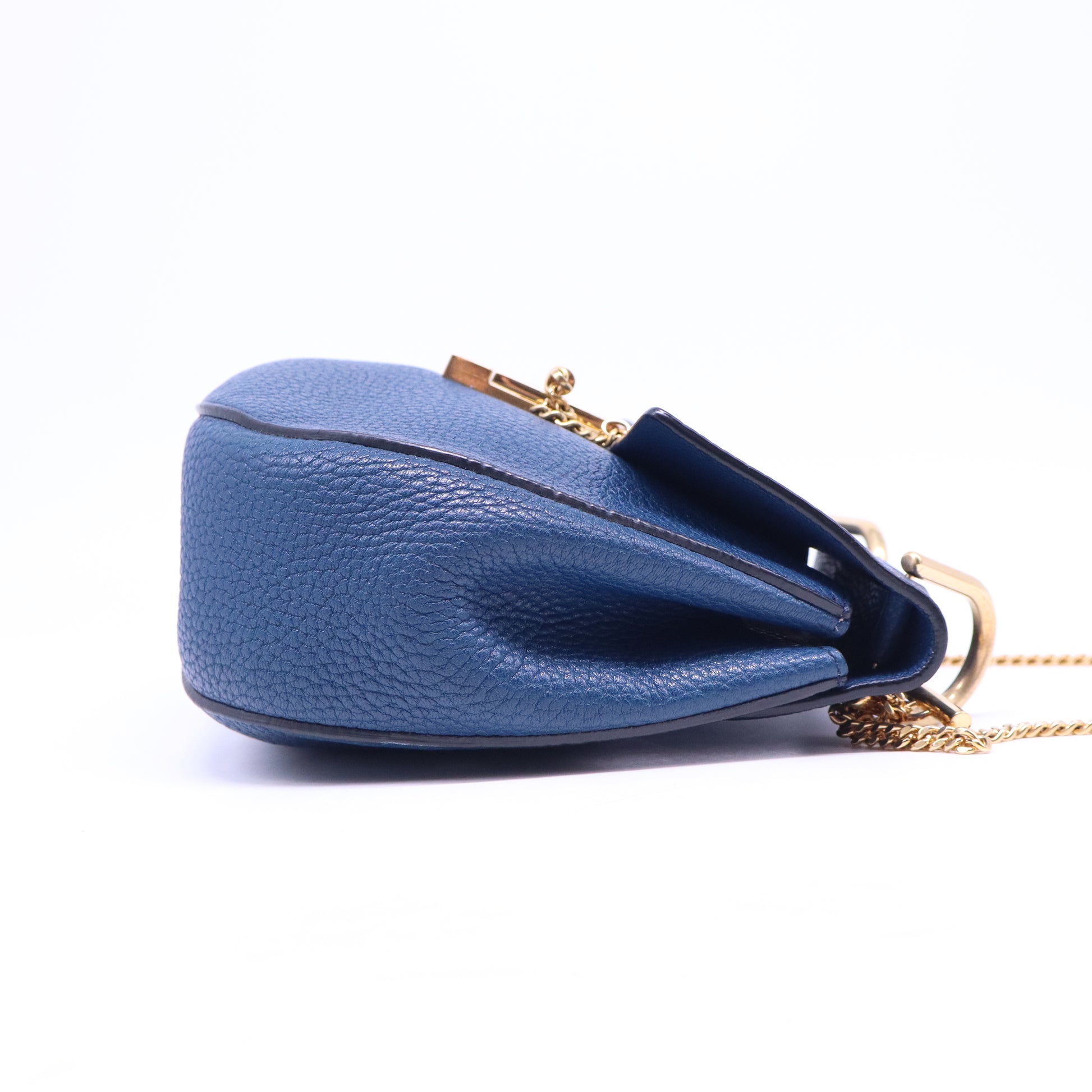 Chloe Textured Leather Small Drew Shoulder Bag B20989