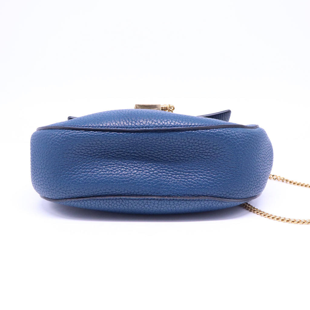Chloe Textured Leather Small Drew Shoulder Bag B20989