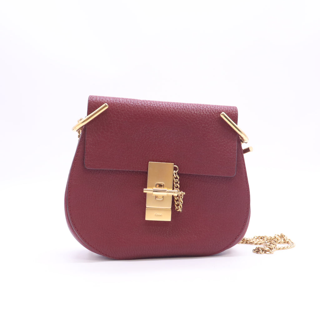 Chloé Leather Mini Drew B24316