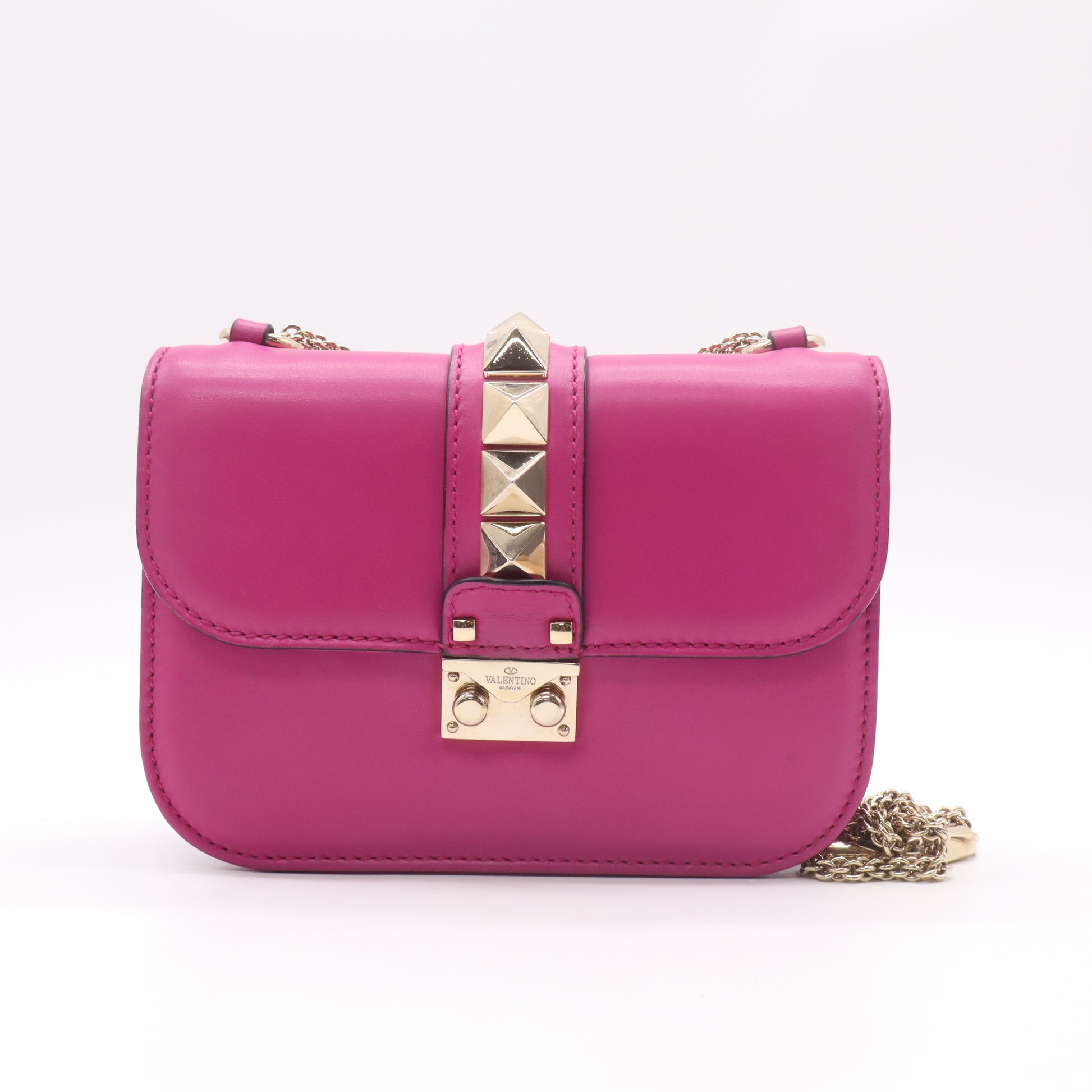 Valentino Garavani Glam Lock Small Shoulder Bag B23004