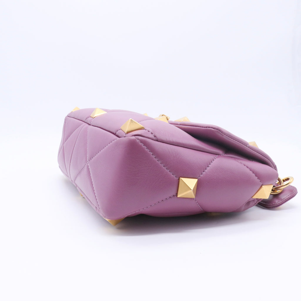 Rockstud Top Handle Bag