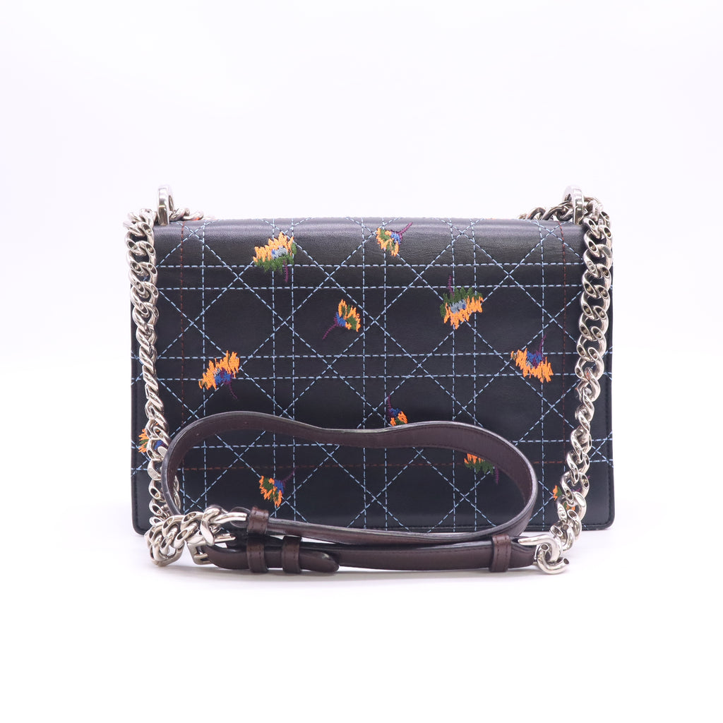 Christian Dior Medium Embroidered Diorama Flap Bag B24544