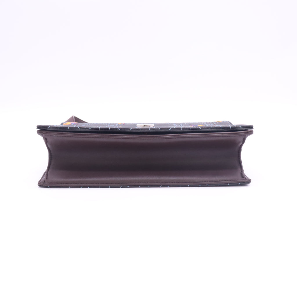Christian Dior Medium Embroidered Diorama Flap Bag B24544