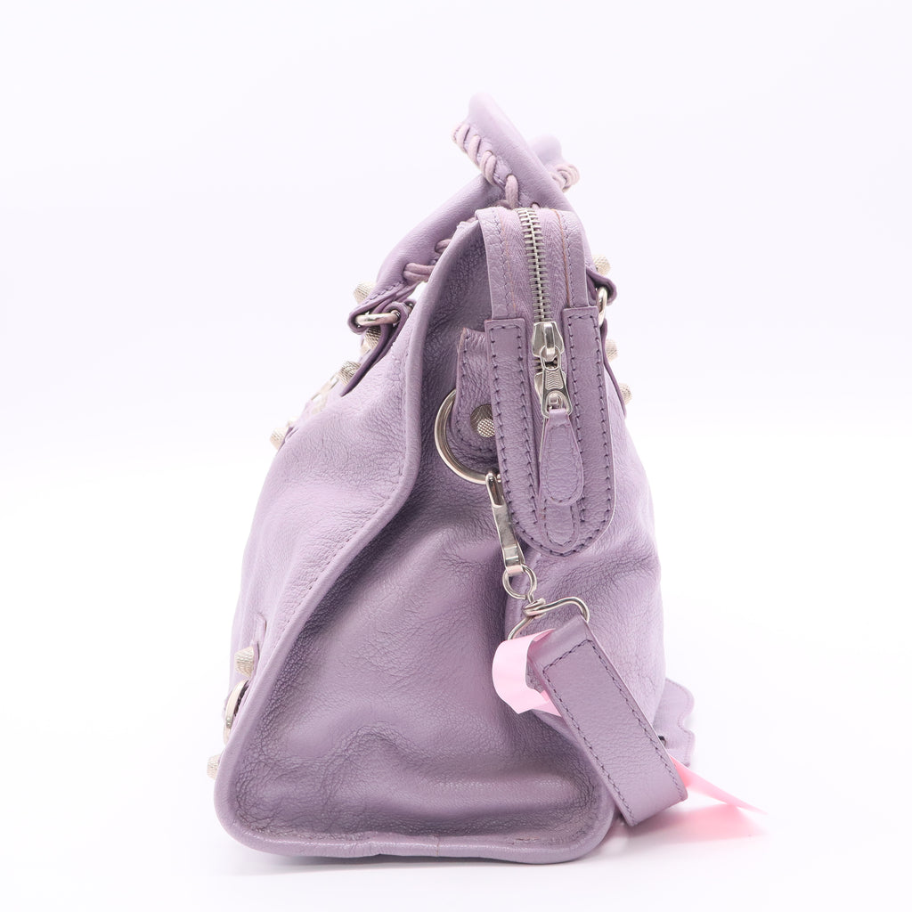 City Giant Studs Bag Leather Medium Twins