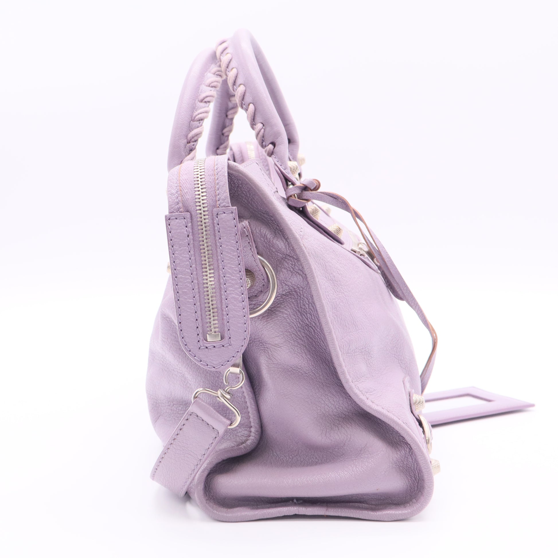 City Giant Studs Bag Leather Medium Twins