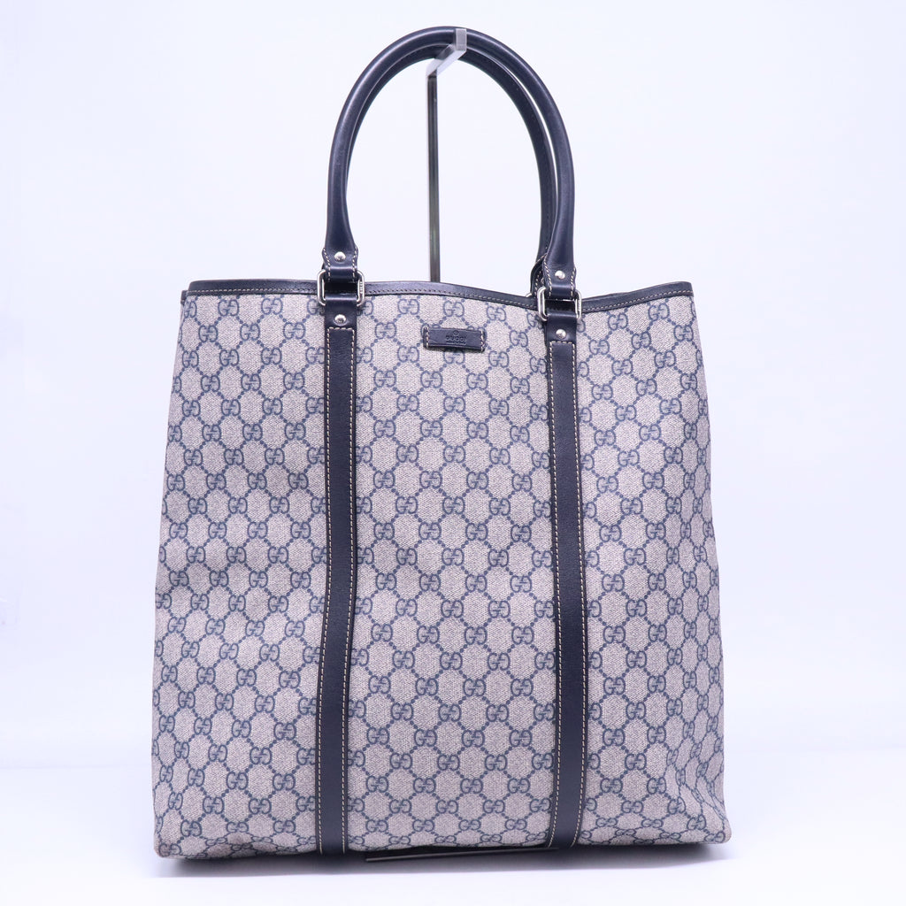GG Plus Monogram Joy Vertical Tote Dark Brown B21540