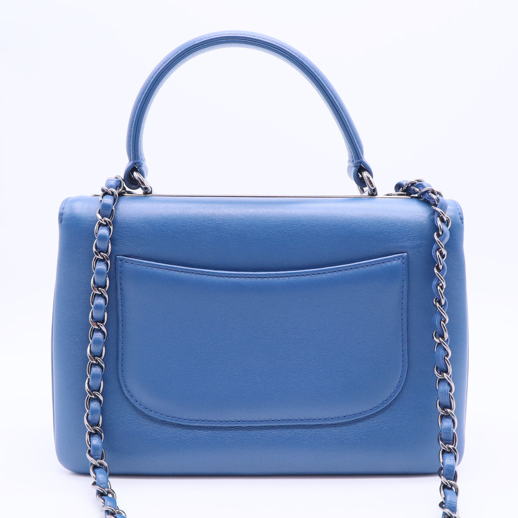 Trendy CC Top Handle Bag Calfskin Small B20063