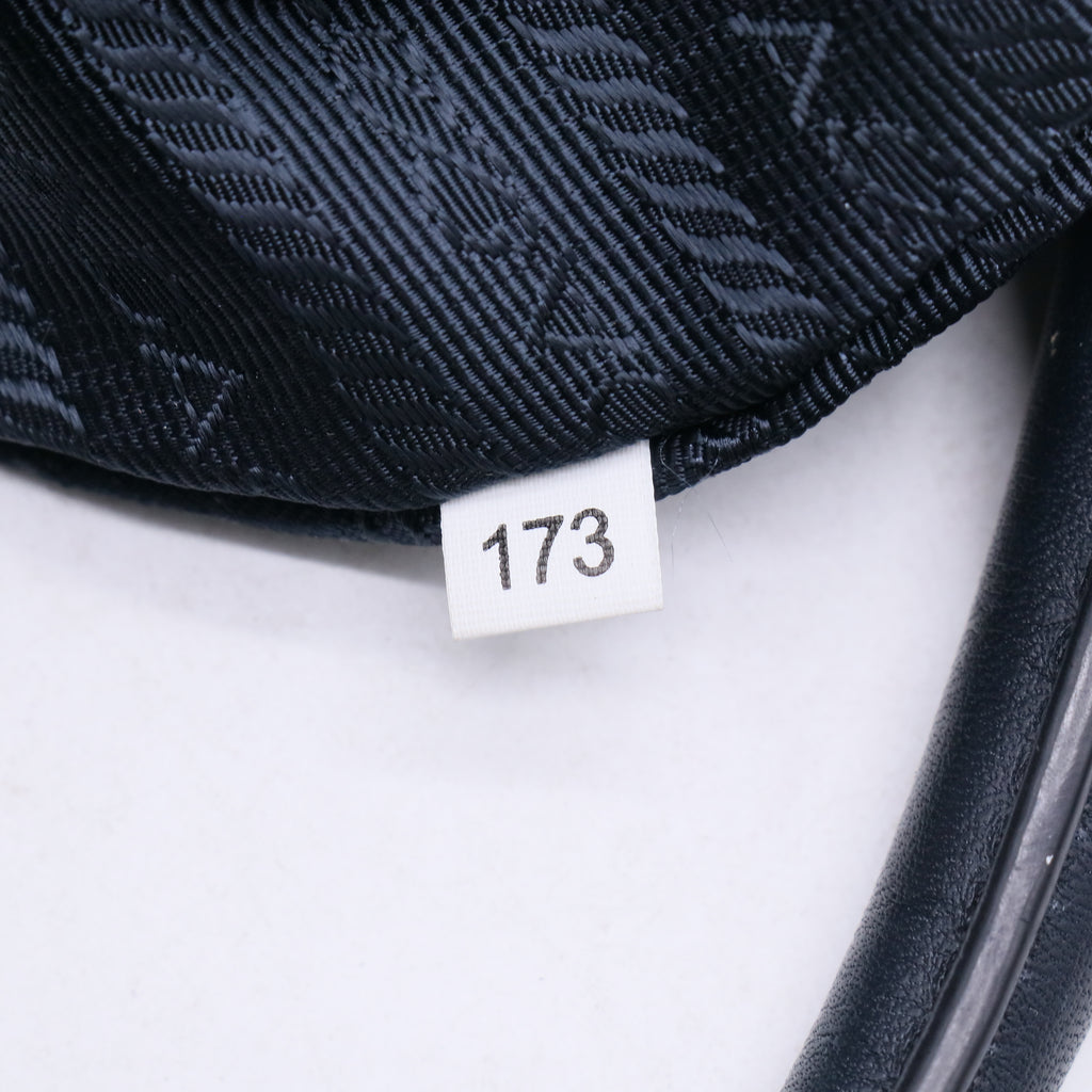 Prada Navy Blue Tessuto Nylon Shopper Tote b20843